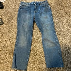 Free People Light Wash Jeans
